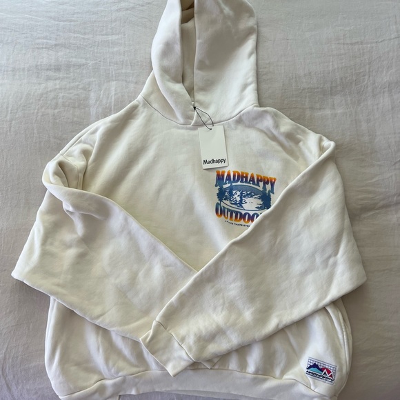RARE MADHAPPY OUTDOORS SIDE POCKET HERITAGE HOODIE NWT - Picture 4 of 4
